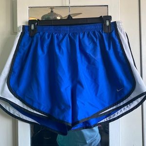Blue Nike Shorts in a Women’s XL
